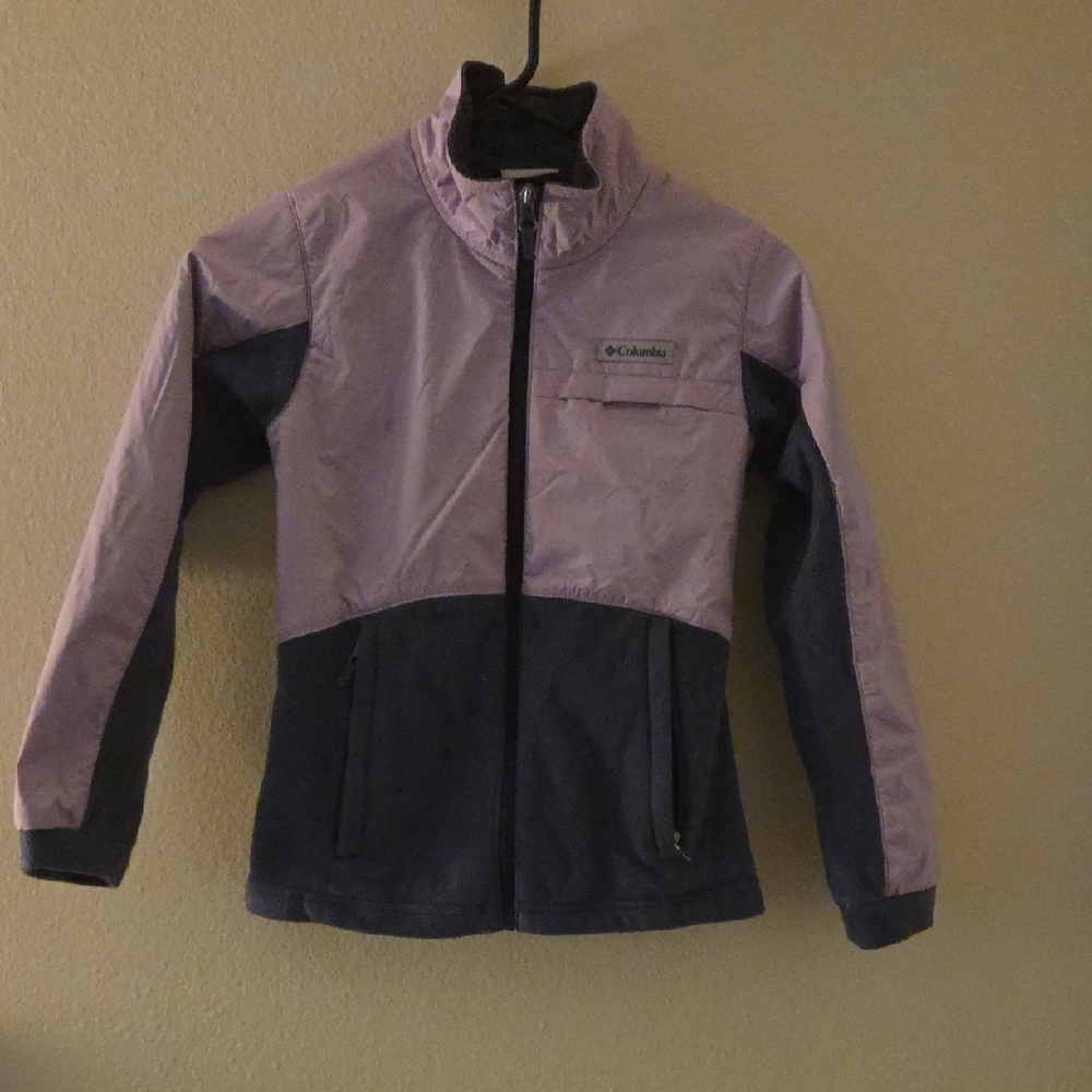 Columbia Kids' Lavender and Dark Gray Jacket